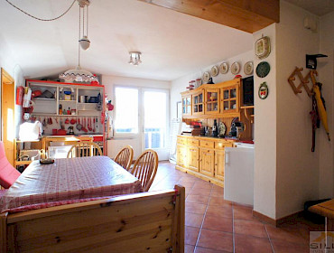 Wohnzimmer mit Kochecke