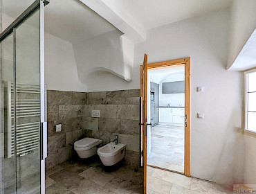 bagno-WC con doccia e finestra
