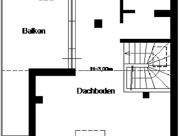 Grundriss Dachgeschoss