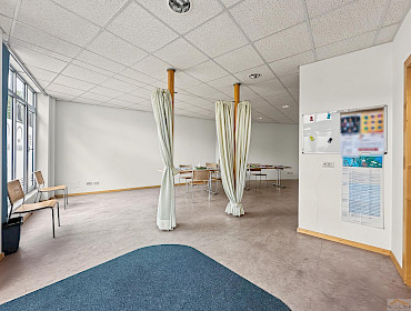 Individually configurable entrance area
