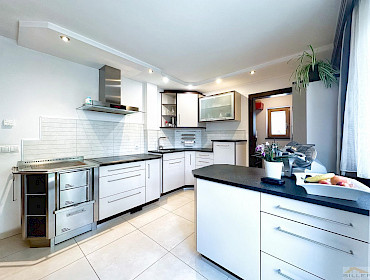 Well-organized kitchen