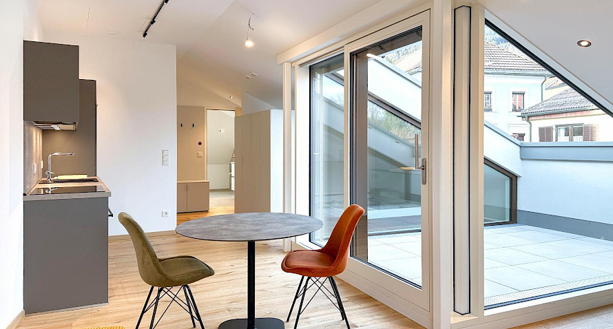 newly built 2-room first-time-occupancy apartment with terrace in the center of Innsbruck Bild