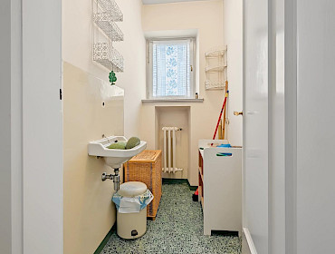 room with a sink
