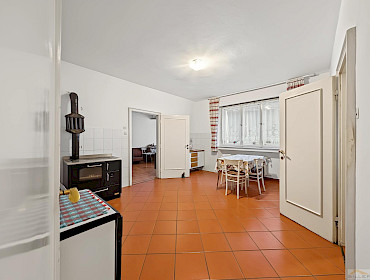 kitchen with dining area