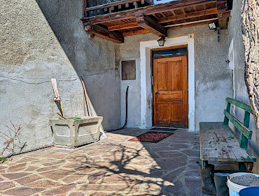 Eingang zum Haus