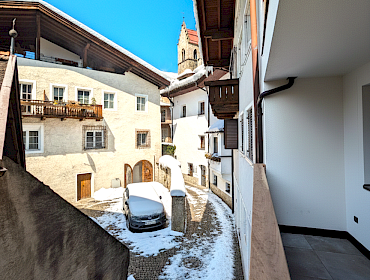 Balkon mit Blick auf Zwölferturm Balkon mit Blick auf Zwölferturm