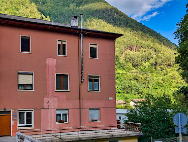 Außenansicht der Wohnung im 3. Stock