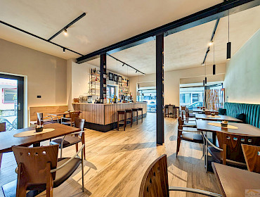 Bar mit moderner und neuer Ausstattung