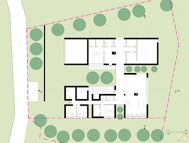 Grundriss der Variante B Grundriss der Variante B