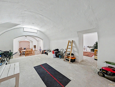 spacious storage area with potential for customization spacious storage area with potential for customization