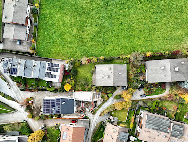 Grüne Flächen, weite Blicke