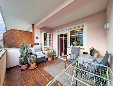 geräumiger Balkon