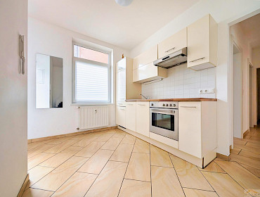 Wohnküche mit Küchenblock Wohnküche mit Küchenblock