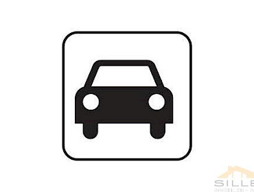 offener überdachter Autostellplatz in der TG