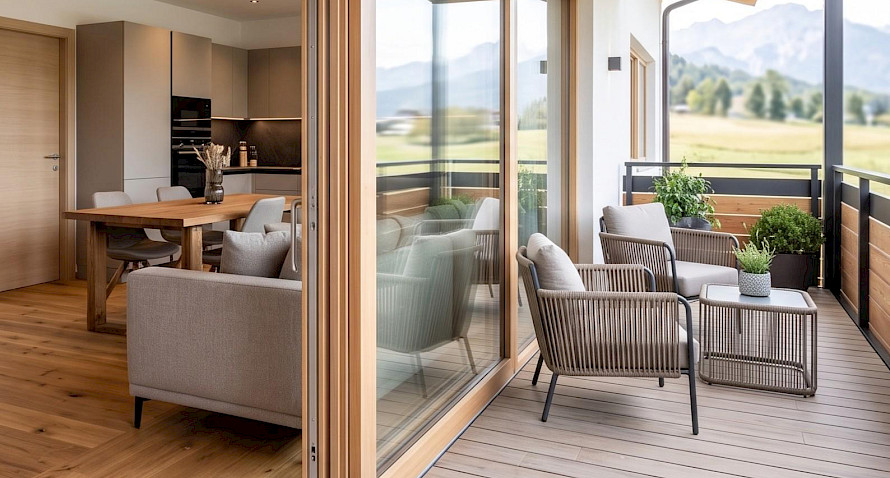 for rent: NEWLY BUILT 2-bedroom apartment with parking space Bild