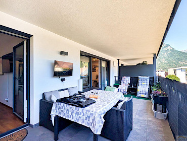 grosser Balkon