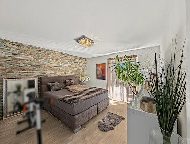 helles Schlafzimmer